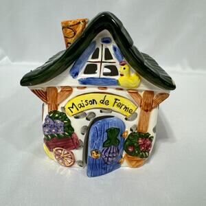 Cottage Cozy's French Country "Maison de Ferme" House Lamp Tea Light Holder